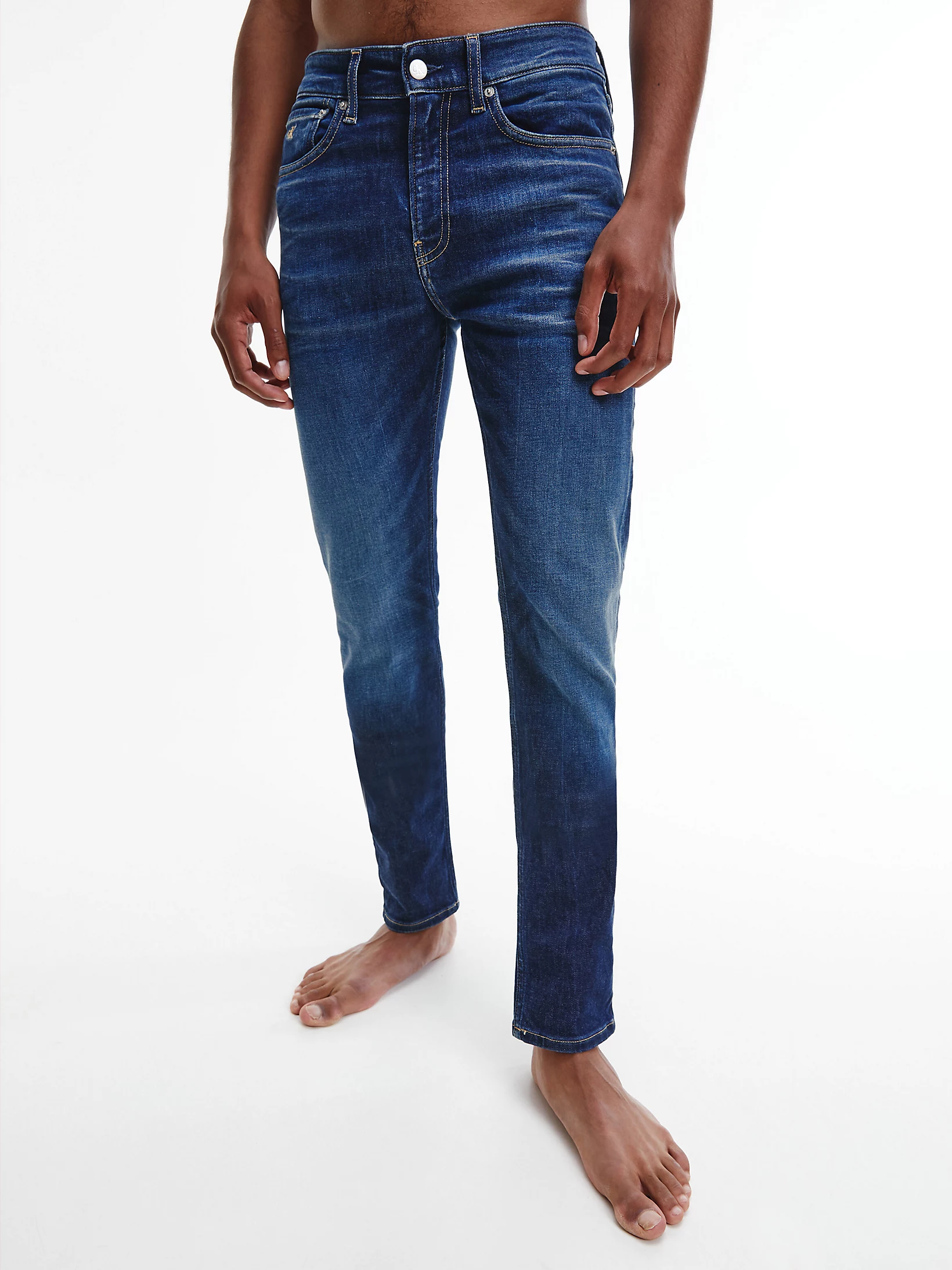 Skinny Jeans Colore Blu CK