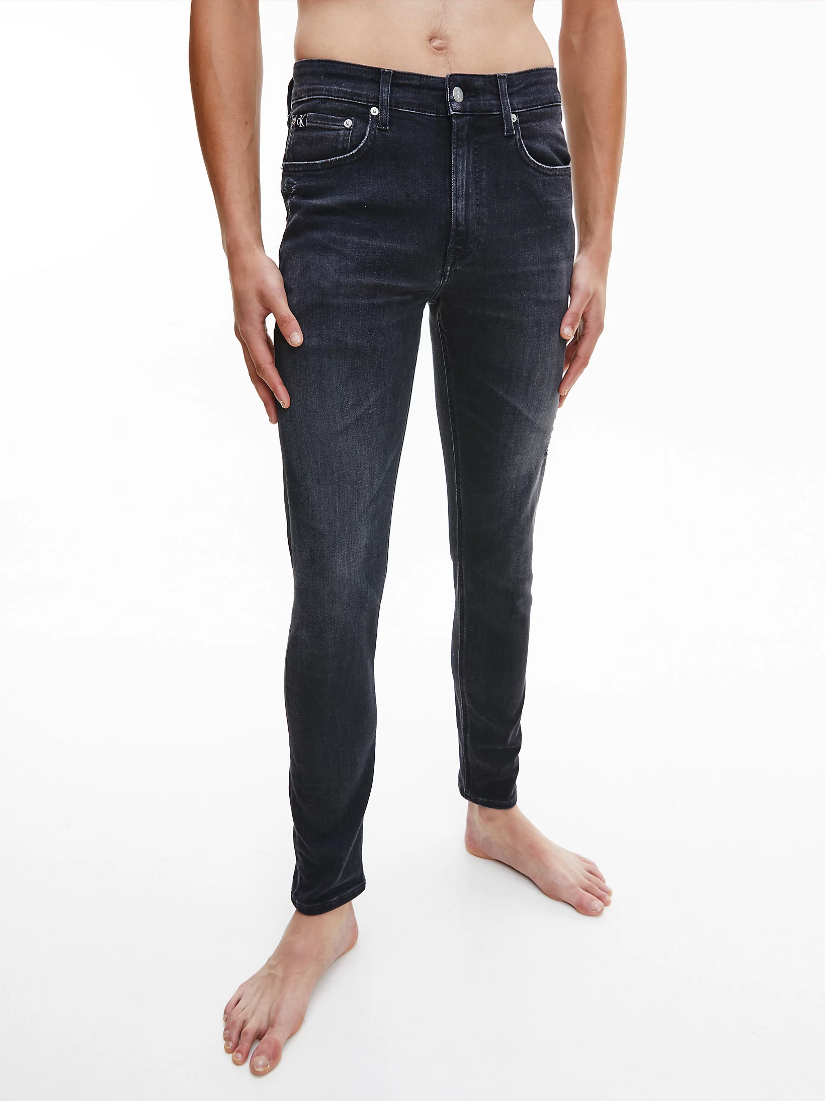 Skinny Jeans Denim Nero CK